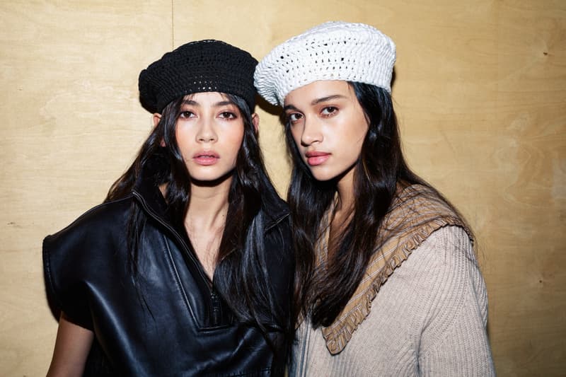 ganni copenhagen fashion week cphfw fall winter backstage runway ditte nicolaj reffstrup