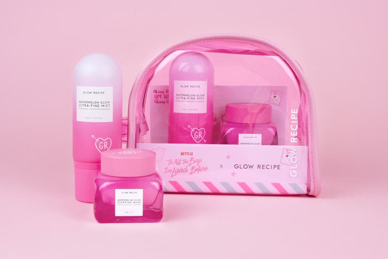 glow recipe netflix to all the boys ive loved before sephora watermelon glow sleeping mask skincare collaboration