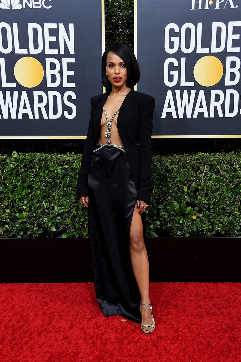 golden globe awards best celebrity red carpet looks kerry washington joey king