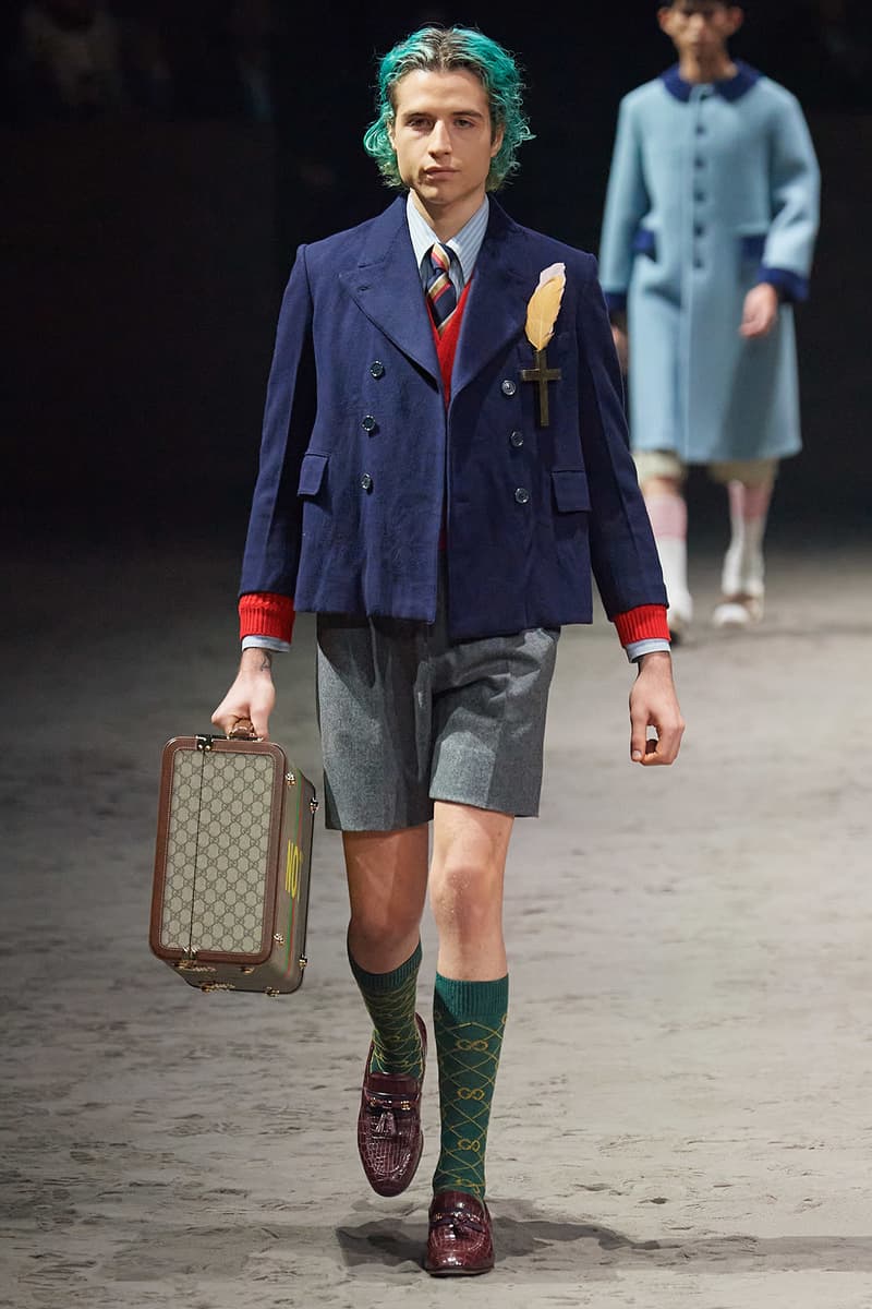 Gucci Fall/Winter 2020 Men's Collection Monogram Trunk