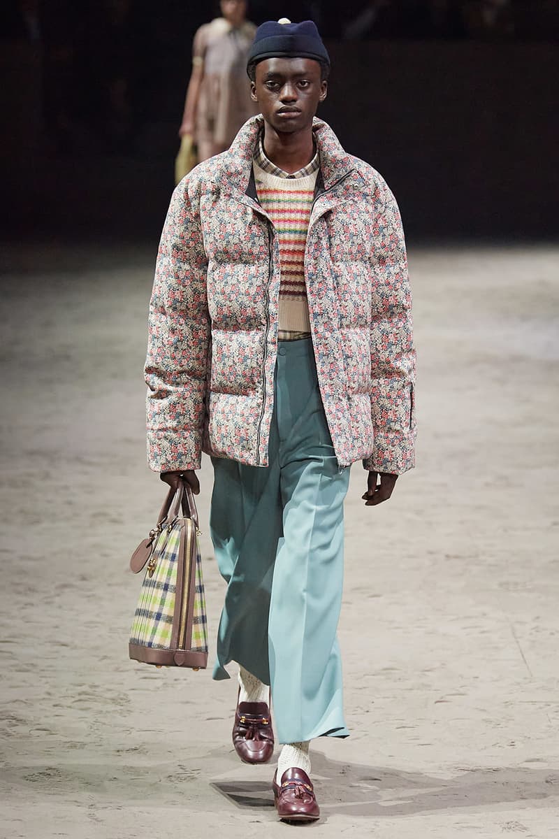 Every Look From Gucci S Fw Men S Runway Show Hypebae