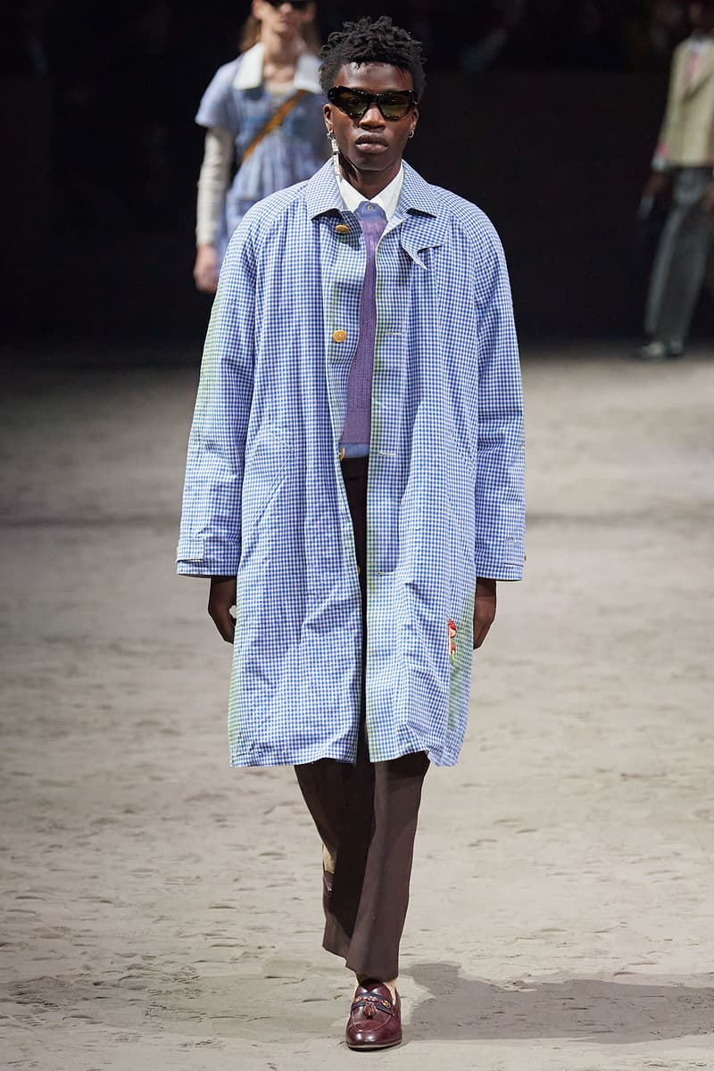 Gucci Fall/Winter 2020 Men's Collection Smock Blue