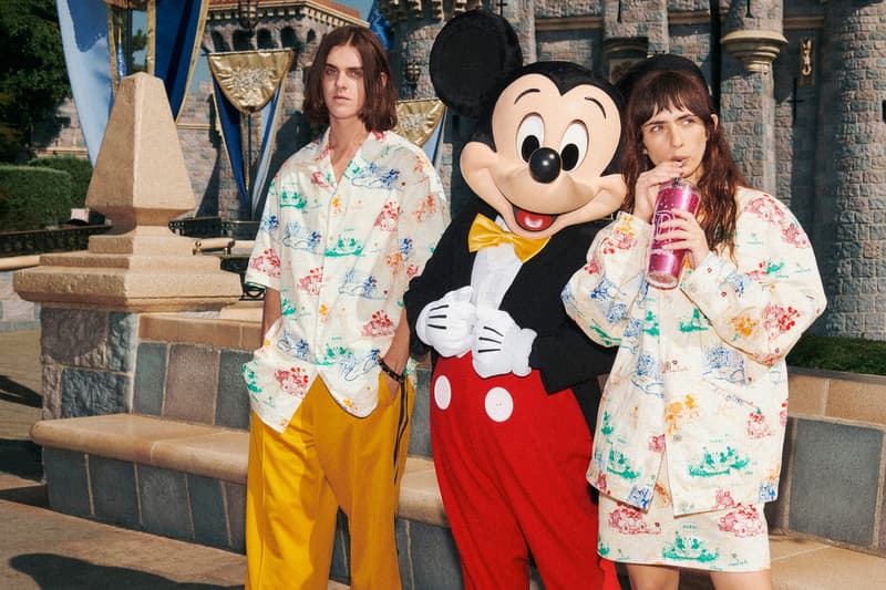 Gucci Mickey Mouse Chinese New Year Collection Campaign Jacket Skirt Shirt White Print