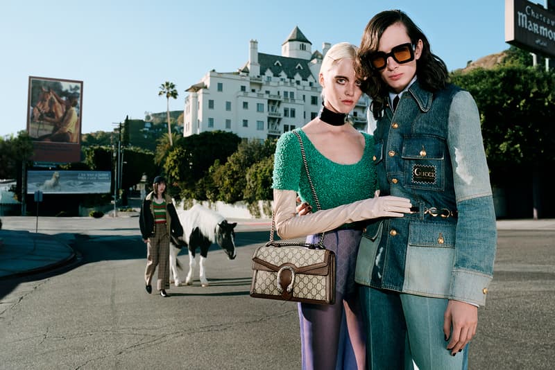 gucci spring summer advertising campaign alessandro michele yorgos lanthimos horses