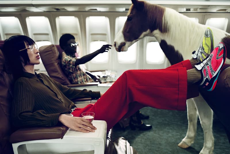 gucci spring summer advertising campaign alessandro michele yorgos lanthimos horses