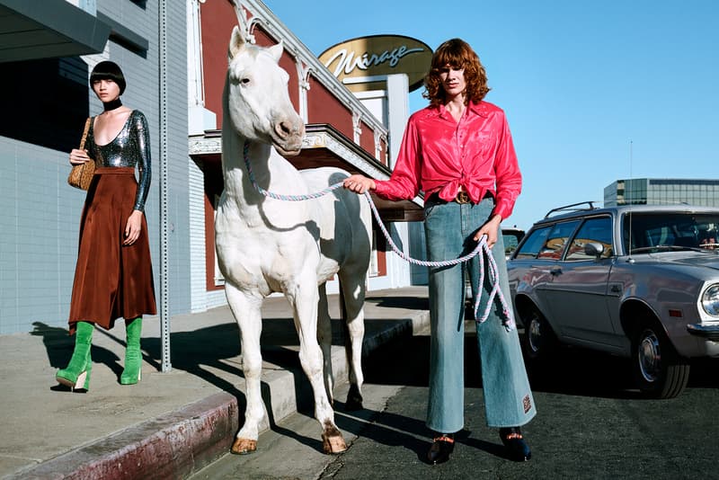 gucci spring summer advertising campaign alessandro michele yorgos lanthimos horses