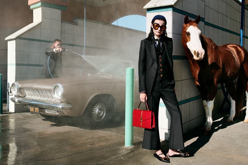 gucci spring summer advertising campaign alessandro michele yorgos lanthimos horses