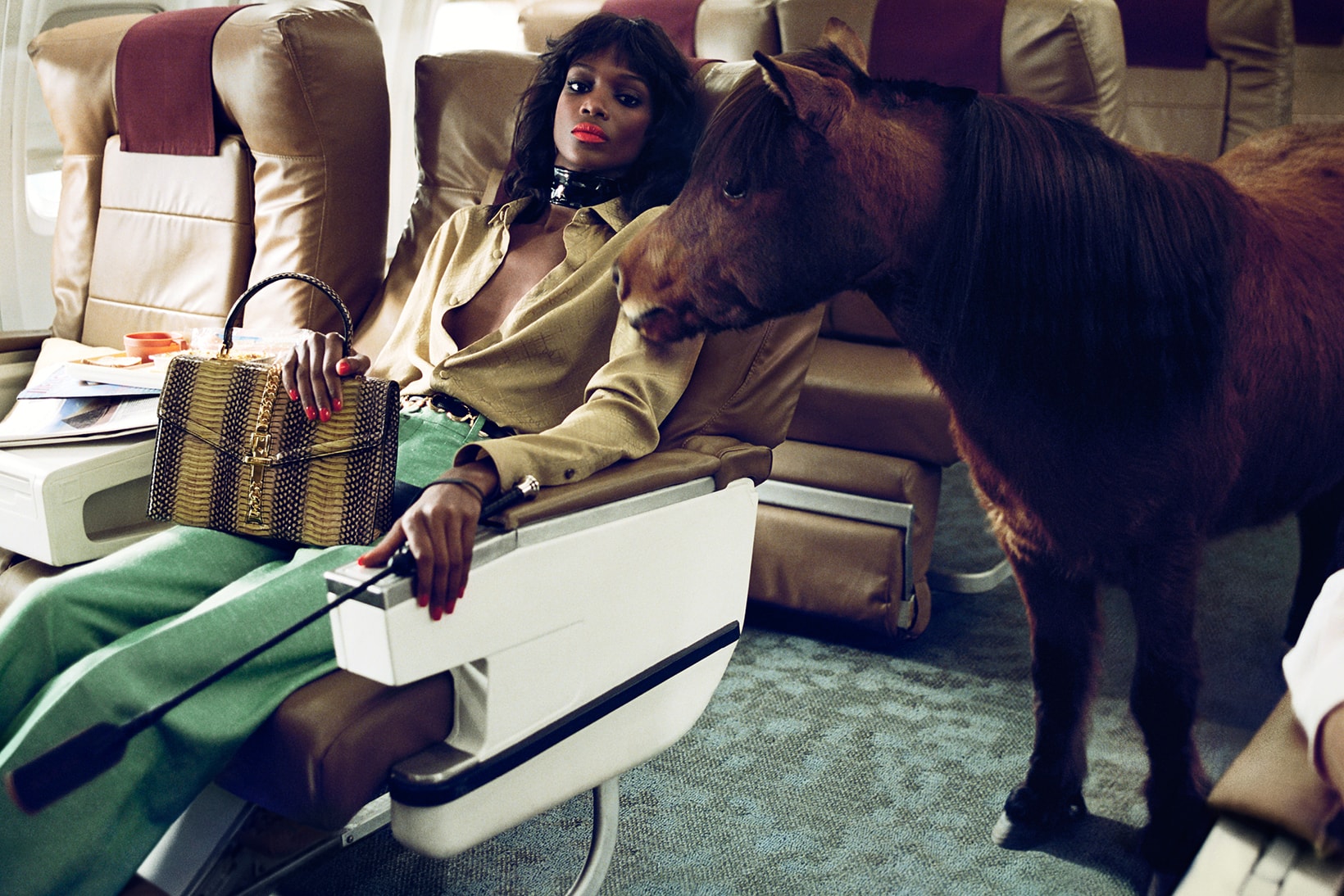 gucci spring summer advertising campaign alessandro michele yorgos lanthimos horses