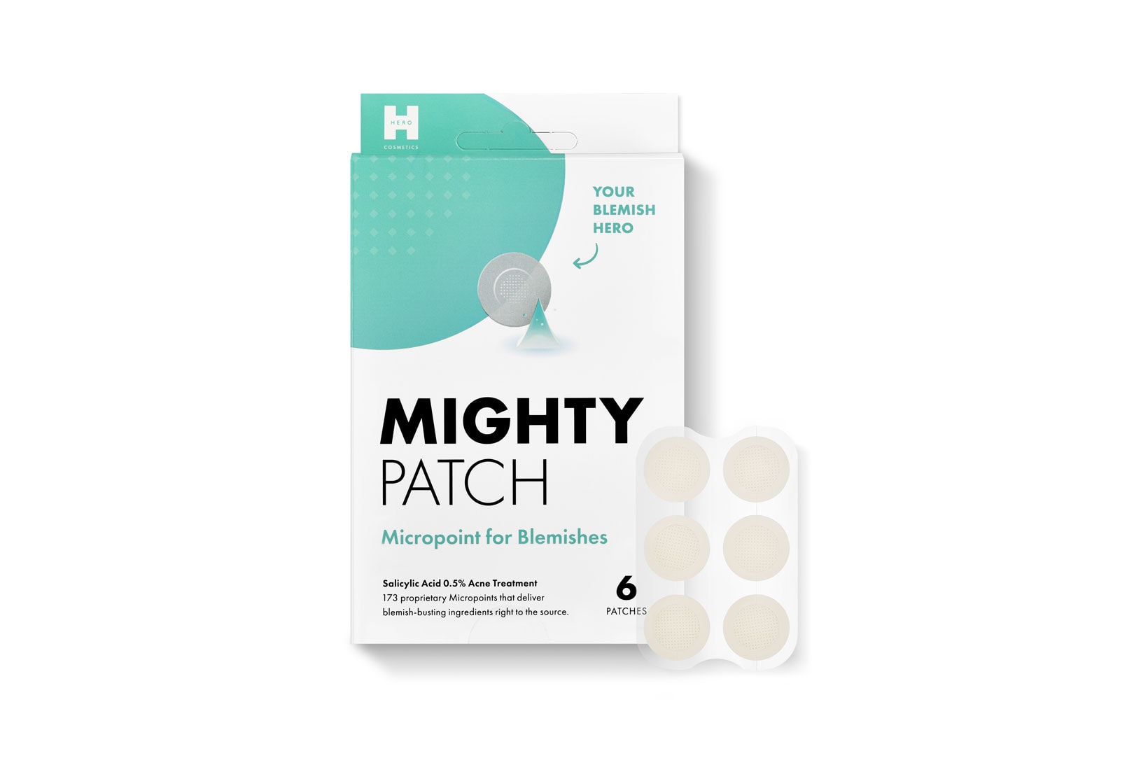 Hero Cosmetics Mighty Patch Micropoint Microneedle Acne Blemish Pimple 