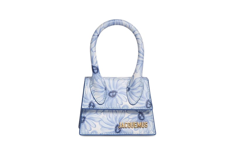 jacquemus blue mini bag