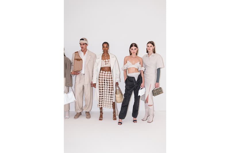 jacquemus simon porte pre fall paris fashion week mens womens collection backstage gigi hadid