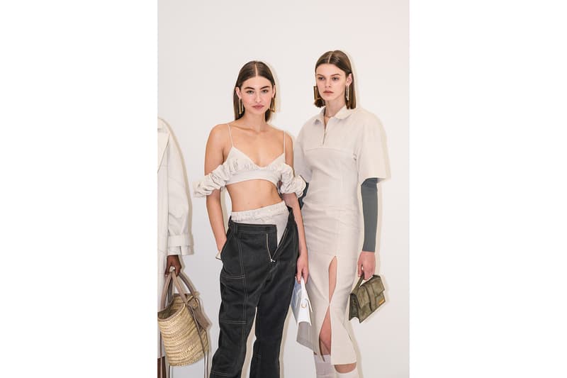 jacquemus simon porte pre fall paris fashion week mens womens collection backstage gigi hadid