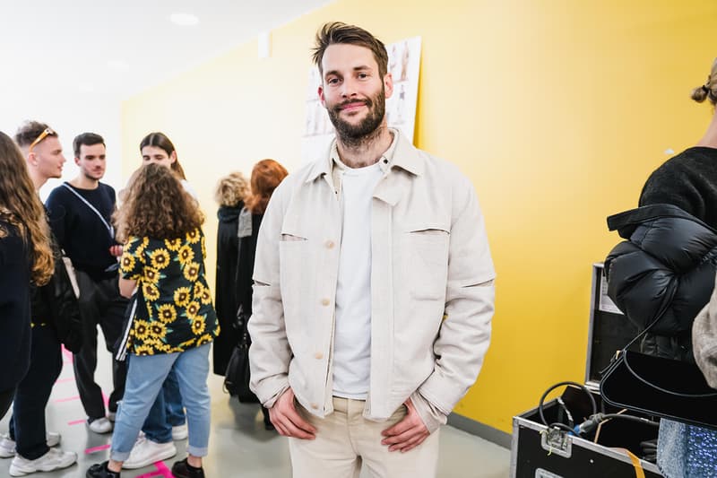 jacquemus simon porte pre fall paris fashion week mens womens collection backstage gigi hadid