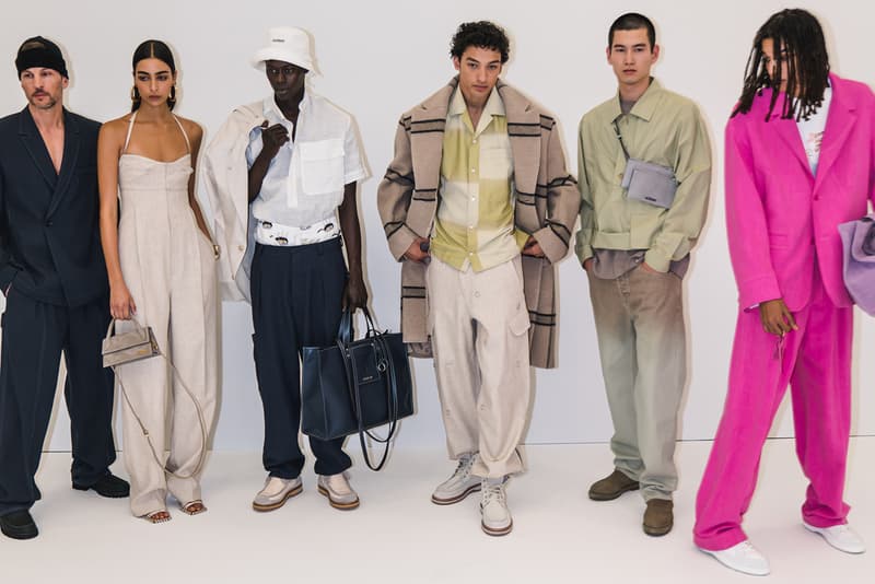 jacquemus simon porte pre fall paris fashion week mens womens collection backstage gigi hadid