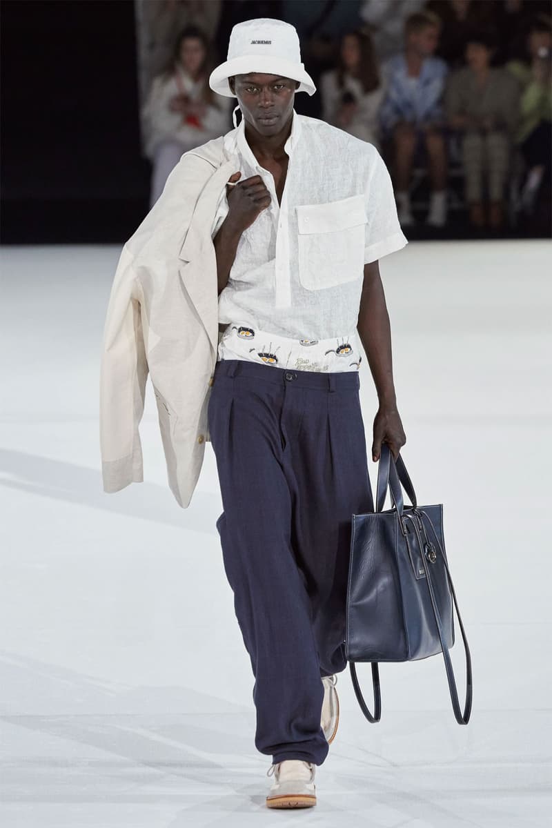 simon porte jacquemus paris fashion week mens pre-fall 2020 fall winter