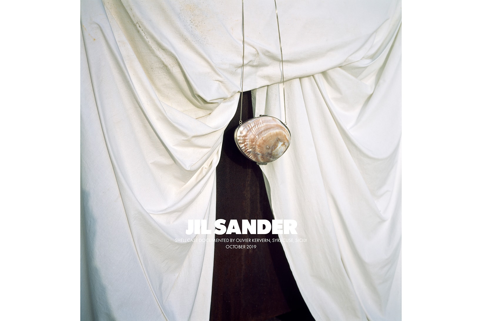 Jil Sander Spring/Summer 2020 Collection Campaign Shell Handbag