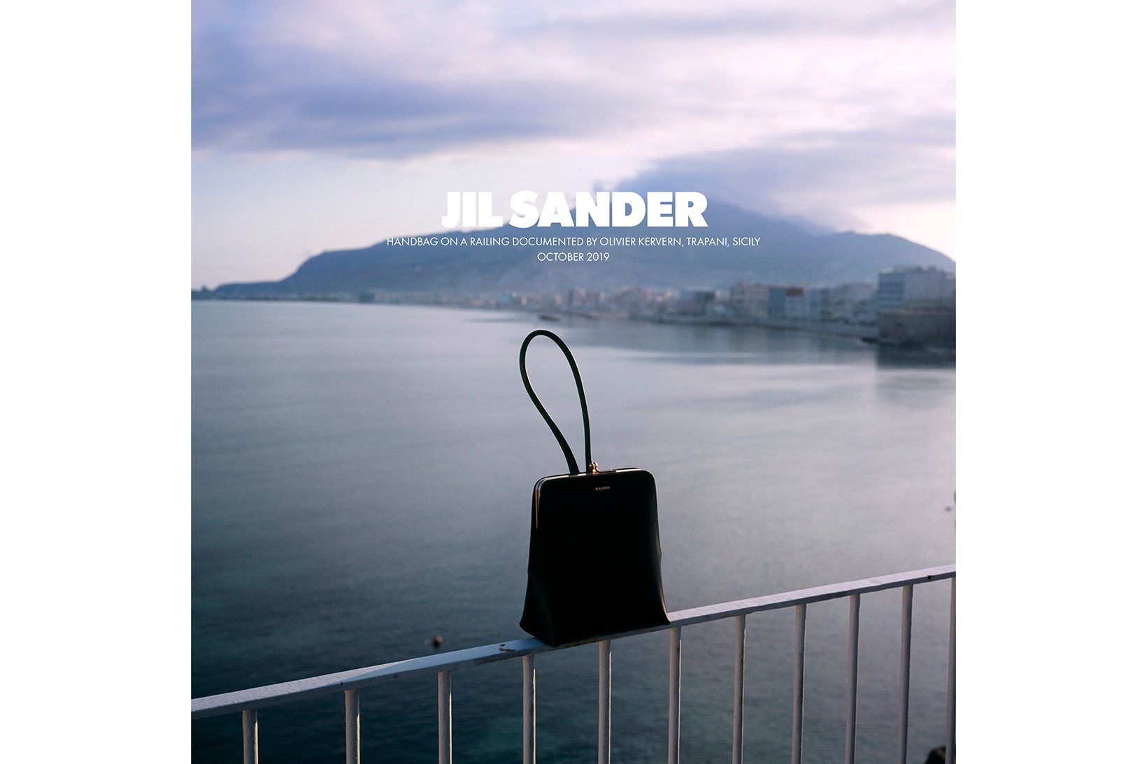 Jil Sander Spring/Summer 2020 Collection Campaign Black Handbag