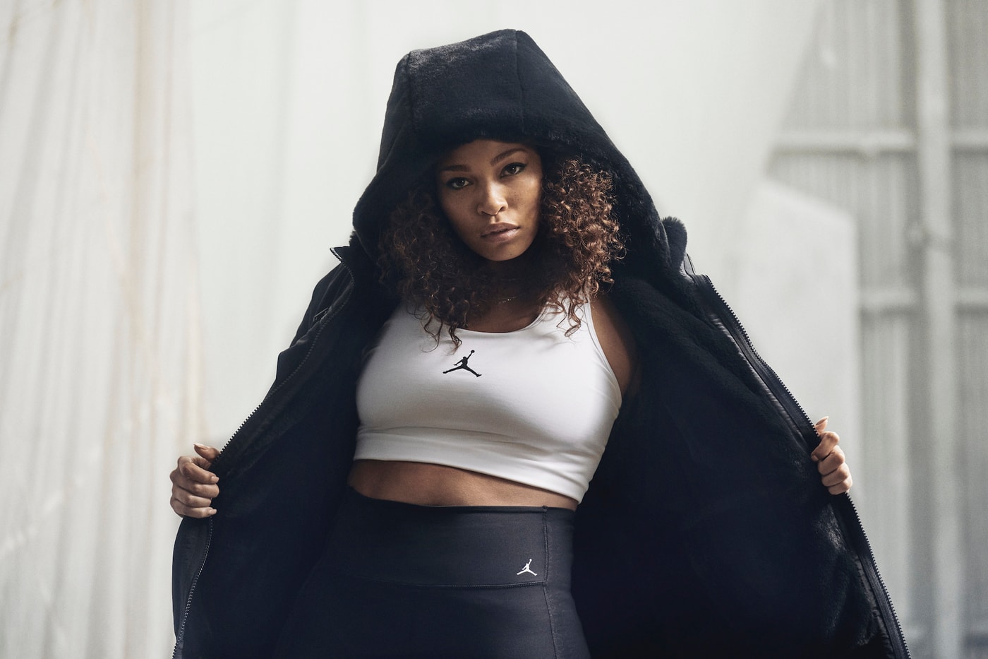 Jordan Brand Women's Flight Utility Capsule Nike Jordan OG Jordan Max 200 XX Sneaker Teyana Taylor Campaign