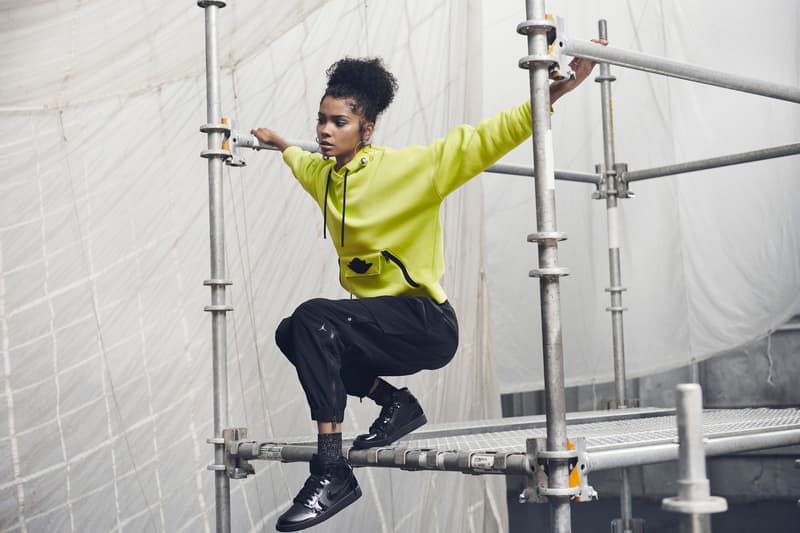 Jordan Brand Women's Flight Utility Capsule Nike Jordan OG Jordan Max 200 XX Sneaker Teyana Taylor Campaign