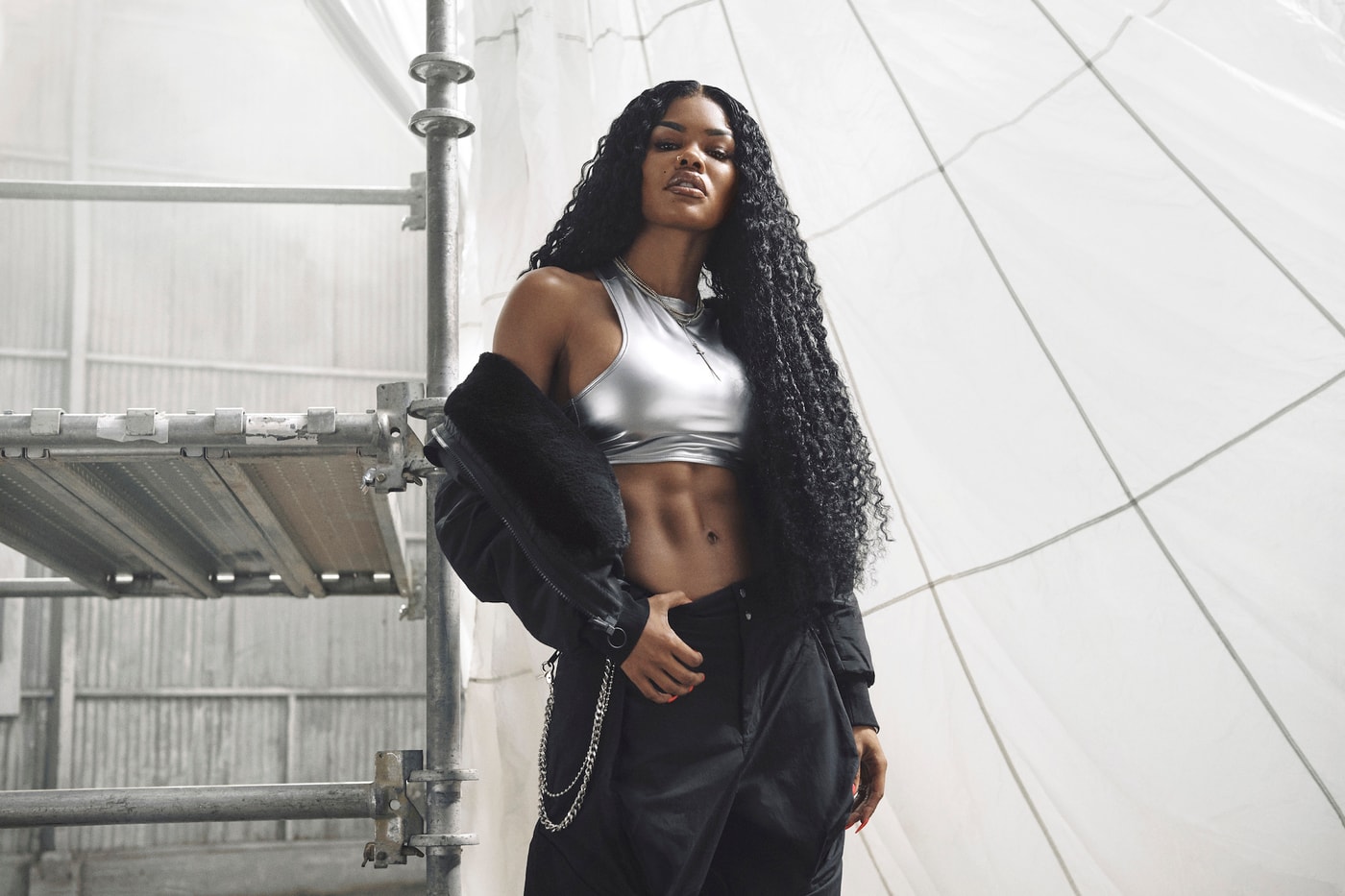 Jordan Brand Women's Flight Utility Capsule Nike Jordan OG Jordan Max 200 XX Sneaker Teyana Taylor Campaign