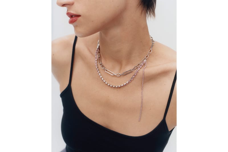JUSTINE CLENQUET SASHA NECKLACE - Necklace - silver-coloured - Zalando.de