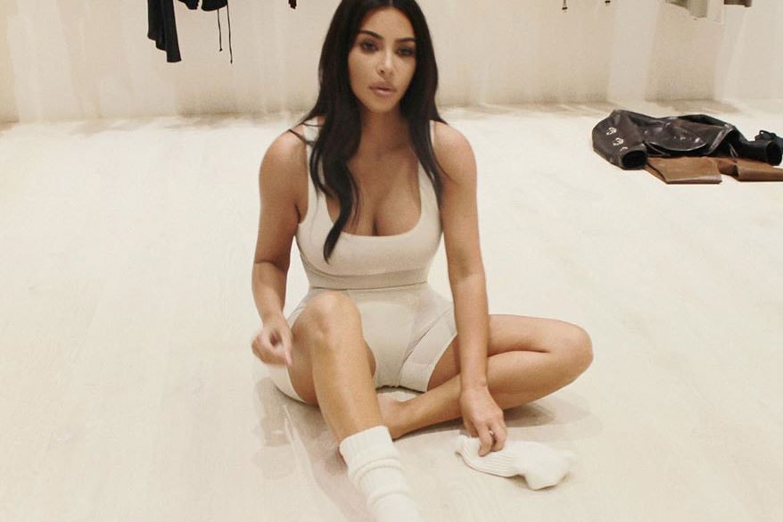 SKIMS on X: Designed for comfort and style, @KimKardashian wears the  Cotton Rib Tank and Cotton Rib Brief in Mineral. Shop the newly restocked  Cotton Collection:   / X