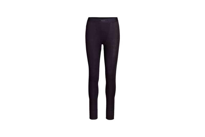Kim Kardashian SKIMS Cotton Collection Leggings Soot