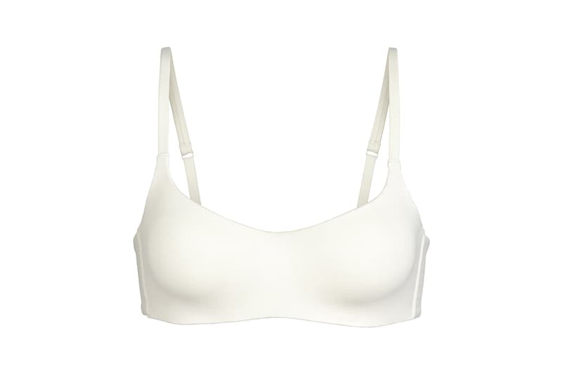 Kim Kardashian SKIMS Cotton Collection Molded Bra Bone