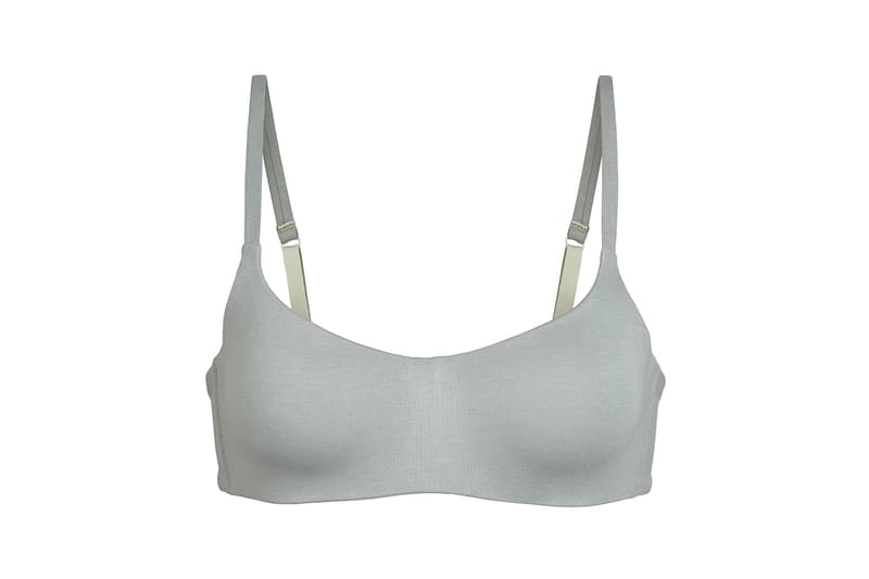 Kim Kardashian SKIMS Cotton Collection Molded Bra Mineral