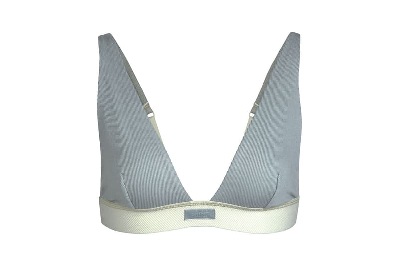 Kim Kardashian SKIMS Cotton Collection Plunge Bra Mineral