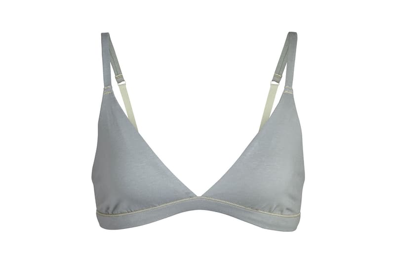 Kim Kardashian SKIMS Cotton Collection Triangle Bra Mineral