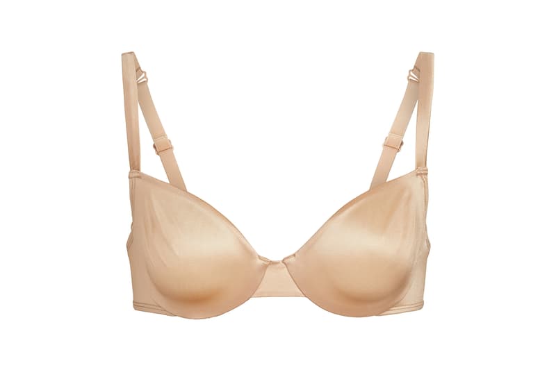 kim kardashian skims stretch satin collection lingerie bras thongs bodysuits
