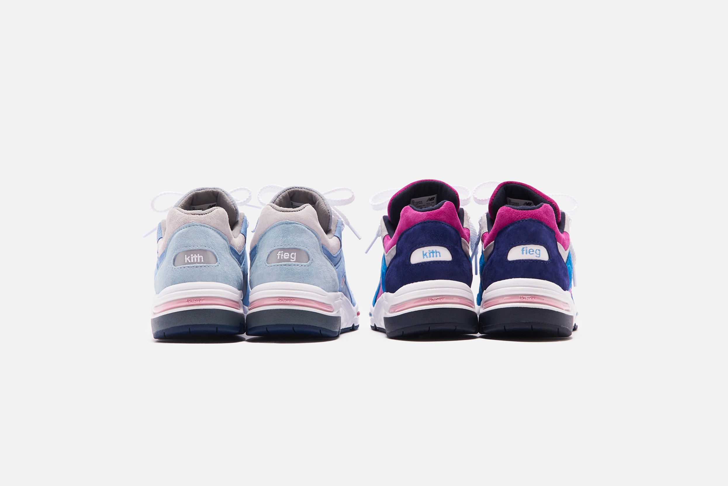 kith ronnie fieg new balance colorist 1700 limited edition sneaker release colors creatives made in usa footwear