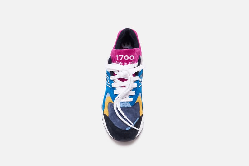 kith ronnie fieg new balance colorist 1700 limited edition sneaker release colors creatives made in usa footwear