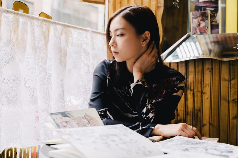 lauren tsai second sketchbook passenger seat illustrator book art model actress