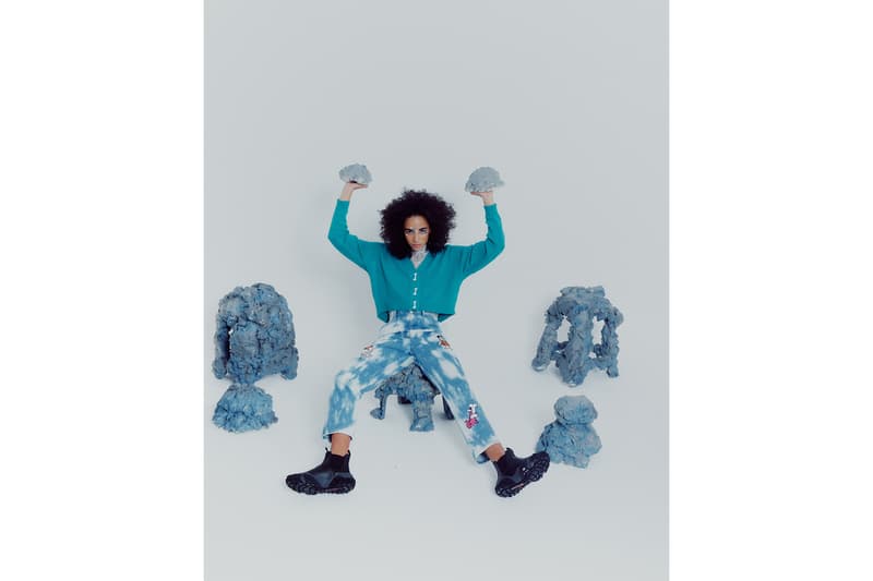 lazy oaf the flintstones collaboration cartoon network sweaters bomber jackets sweaters pants sneakers converse orange black jeans denim