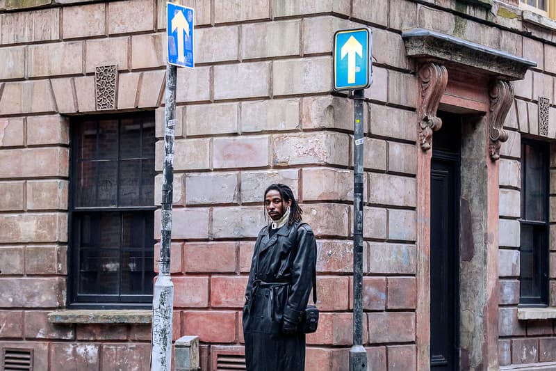 London Fashion Week Men's Fall/Winter 2020 Street Style PAQ Shaquille Aaron Keith