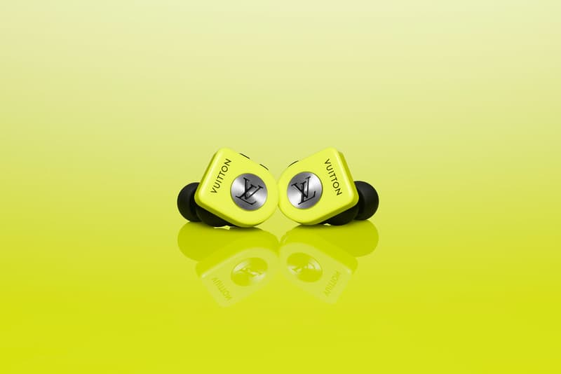 Louis Vuitton Horizon Earphones Monogram Colors Neon Yellow