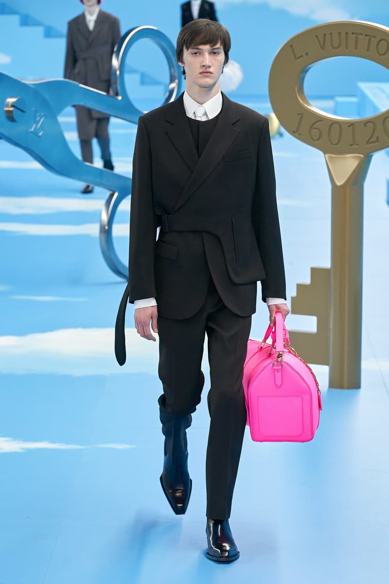 Louis Vuitton Virgil Abloh Fall/Winter 2020 Show Paris Fashion Week Men's Collection 