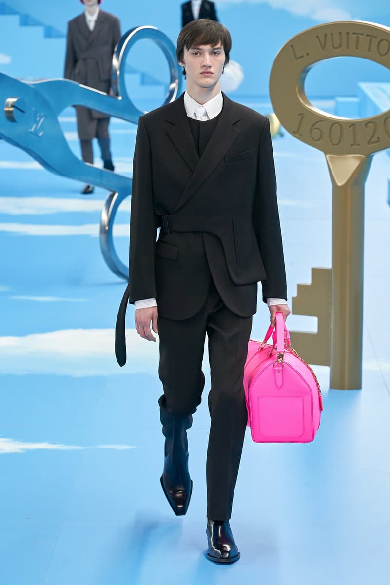 Louis Vuitton Virgil Abloh Fall/Winter 2020 Show Paris Fashion Week Men's Collection