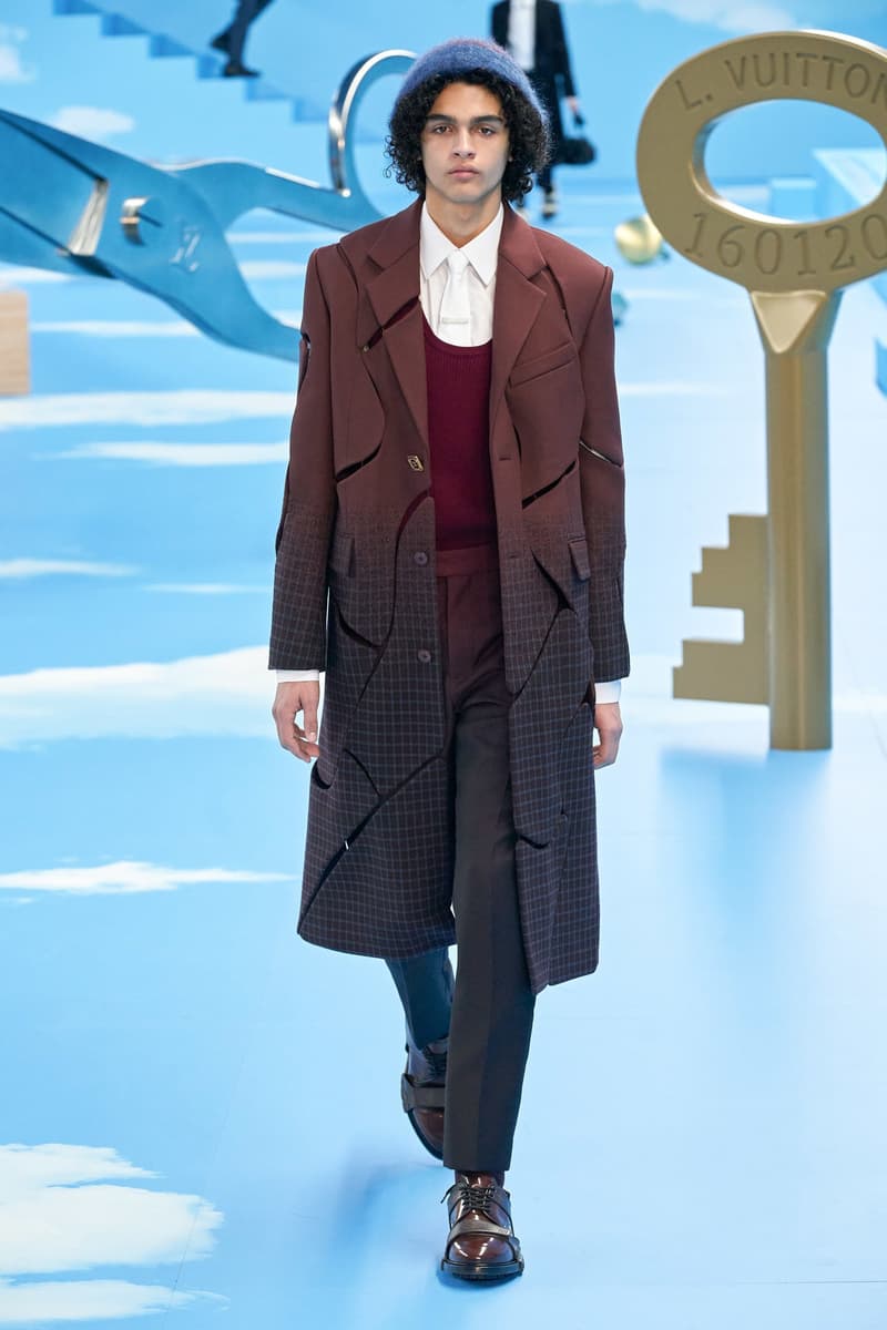 Louis Vuitton Virgil Abloh Fall/Winter 2020 Show Paris Fashion Week Men's Collection 