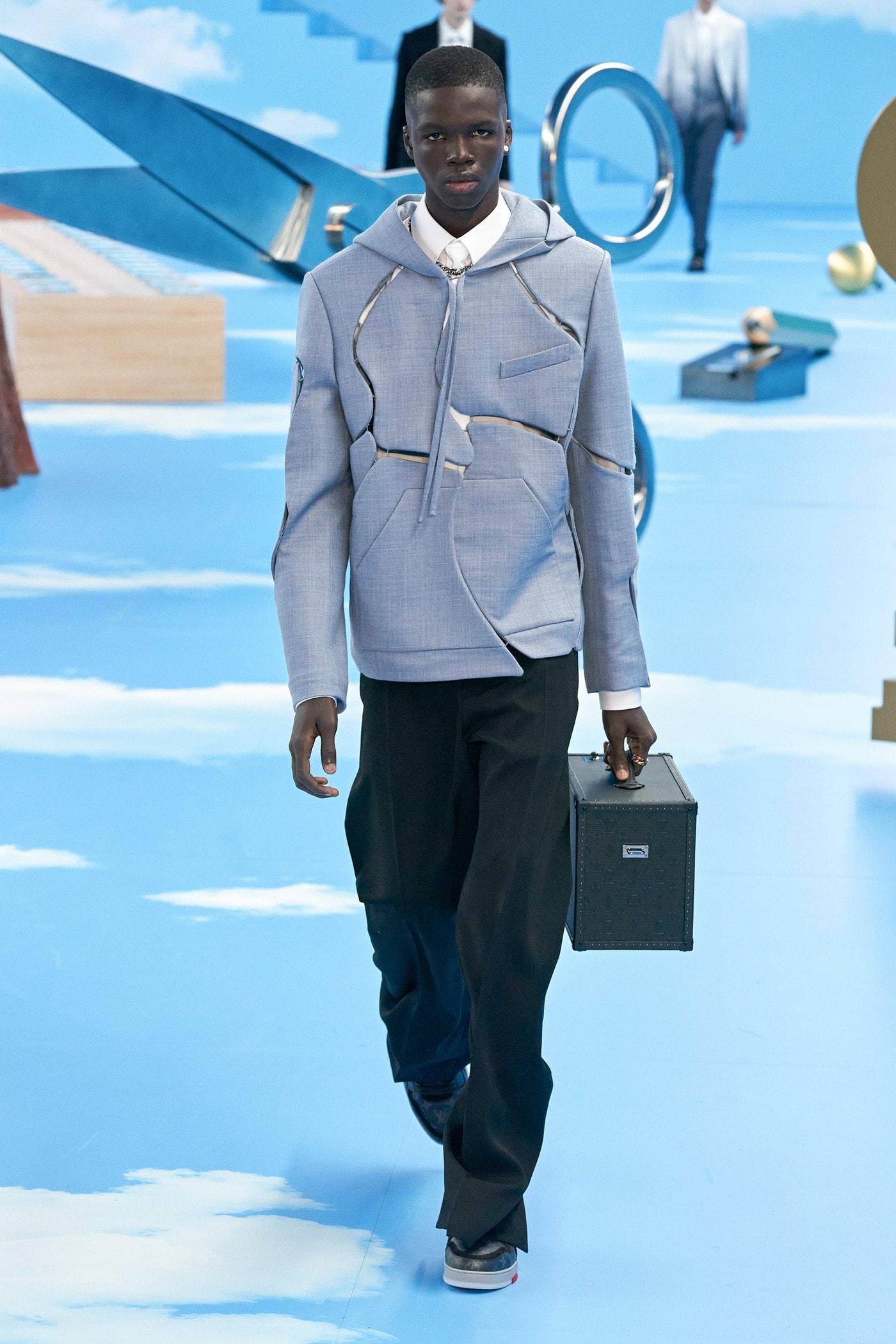 SAINT on X: Virgil Abloh referencing The Truman Show for his Louis Vuitton  FW20 runway  / X
