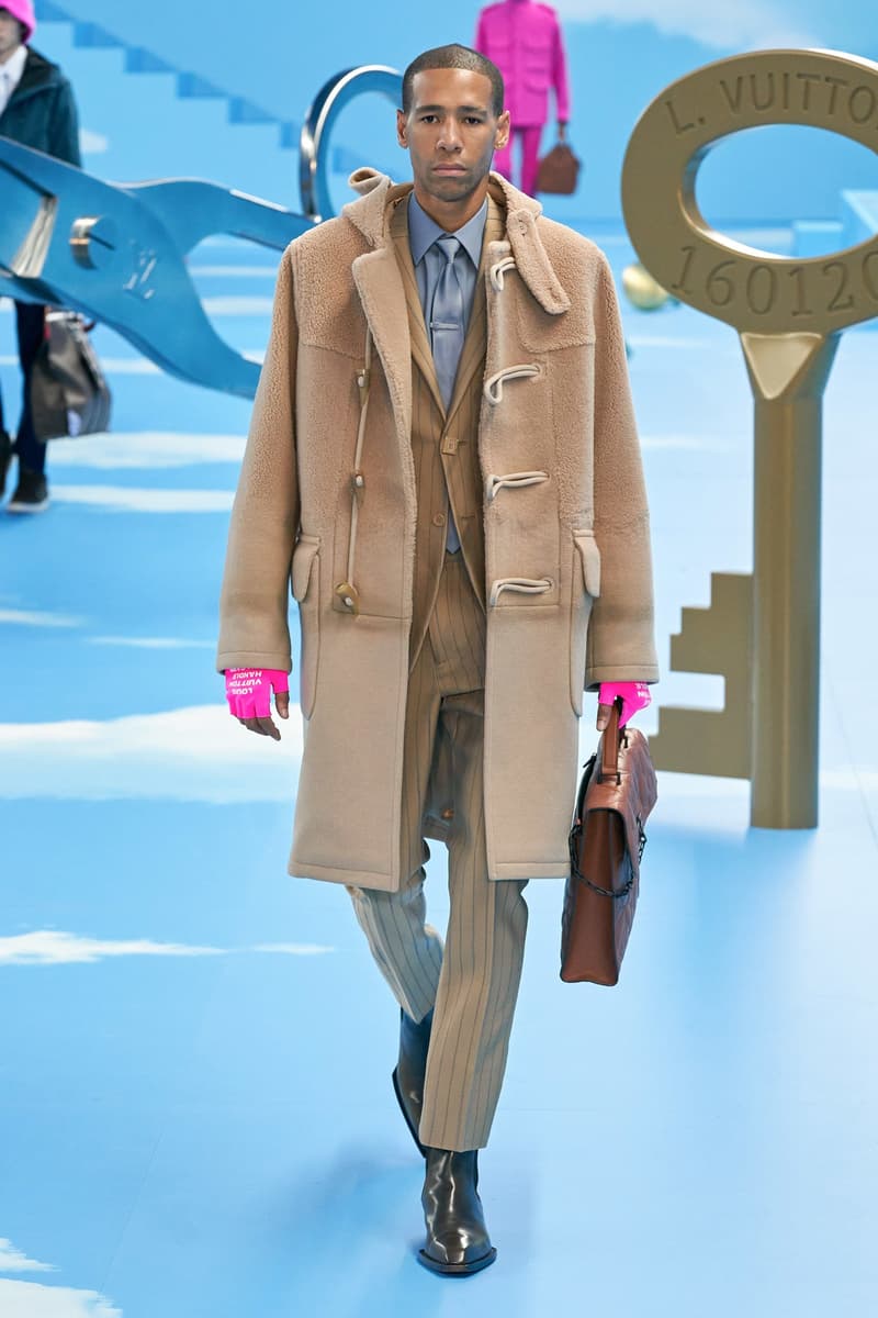 Louis Vuitton Virgil Abloh Fall/Winter 2020 Show Paris Fashion Week Men's Collection 