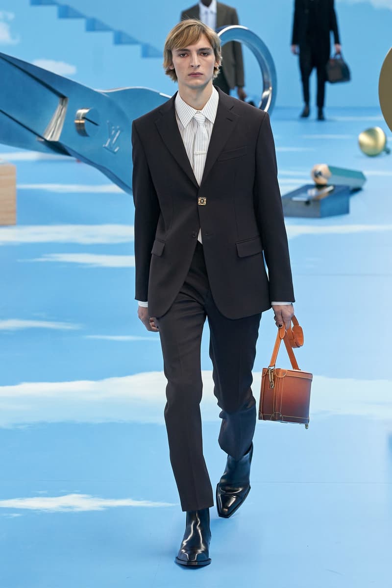 Louis Vuitton Virgil Abloh Fall/Winter 2020 Show Paris Fashion Week Men's Collection 