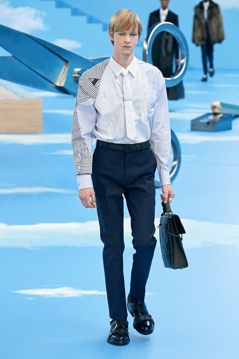 Louis Vuitton Virgil Abloh Fall/Winter 2020 Show Paris Fashion Week Men's Collection 