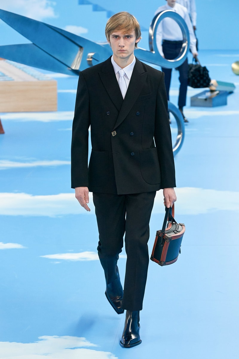 Louis Vuitton Mens Suits, Navy, 46