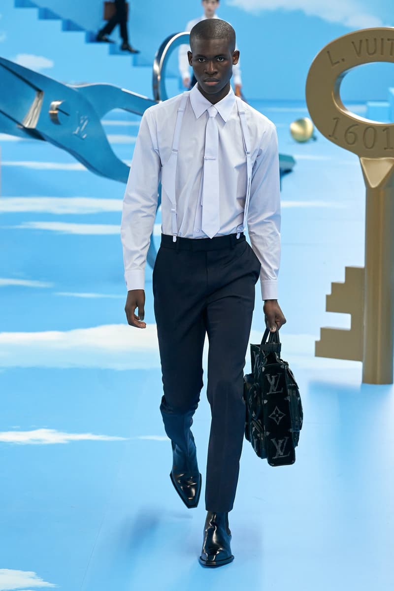 Louis Vuitton Virgil Abloh Fall/Winter 2020 Show Paris Fashion Week Men's Collection 