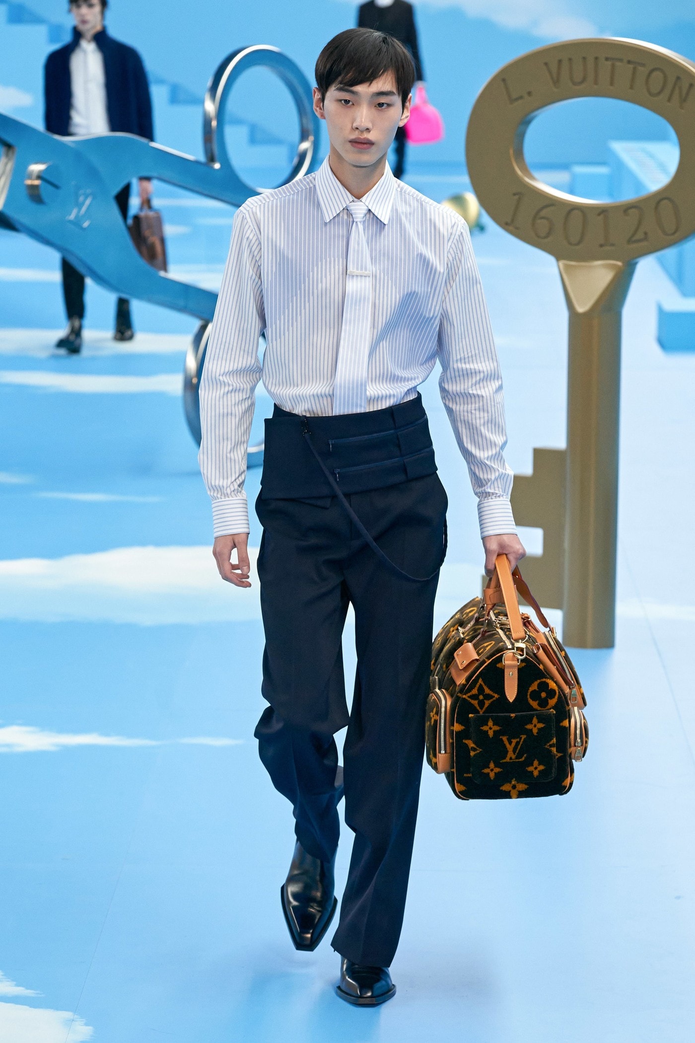 The best looks from Louis Vuitton's menswear show at Paris Fashion Week