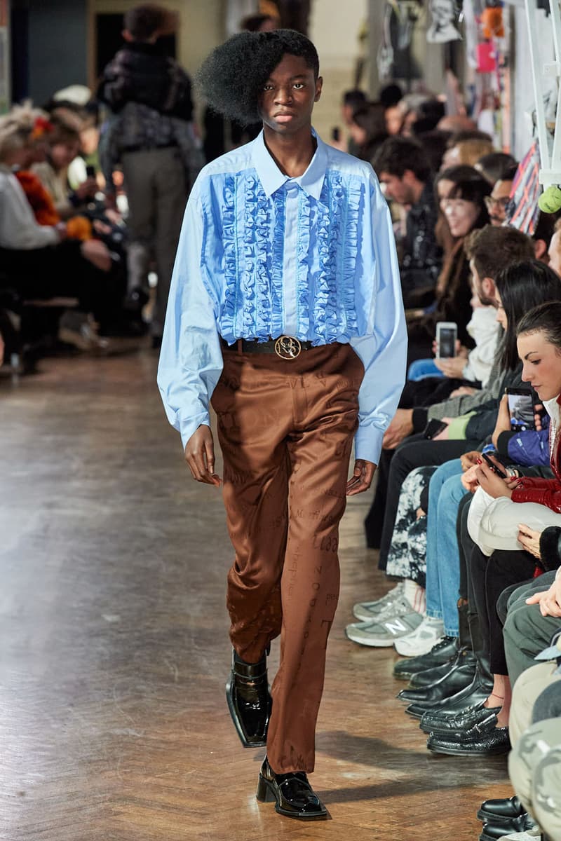 martine rose fall winter menswear london fashion week mens lfwm runway 