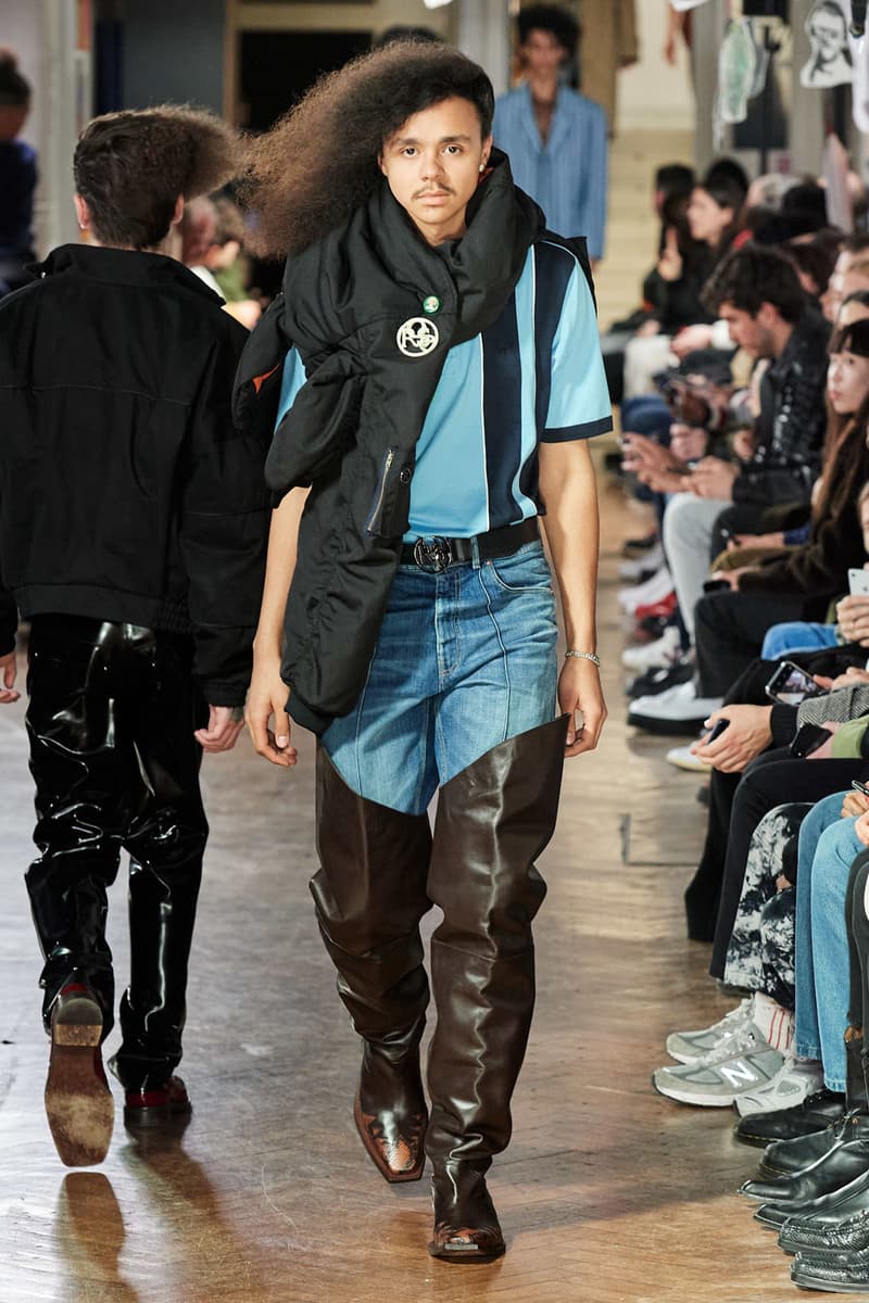 martine rose fall winter menswear london fashion week mens lfwm runway 